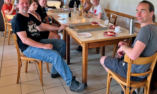 Erholung nach dem Heckenschnitt